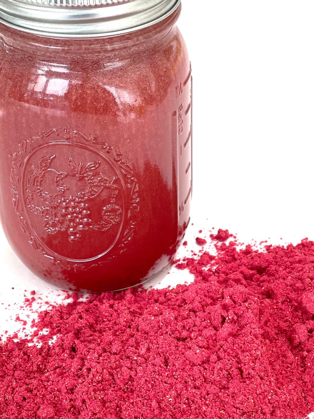 Raspberry-creamed-honey